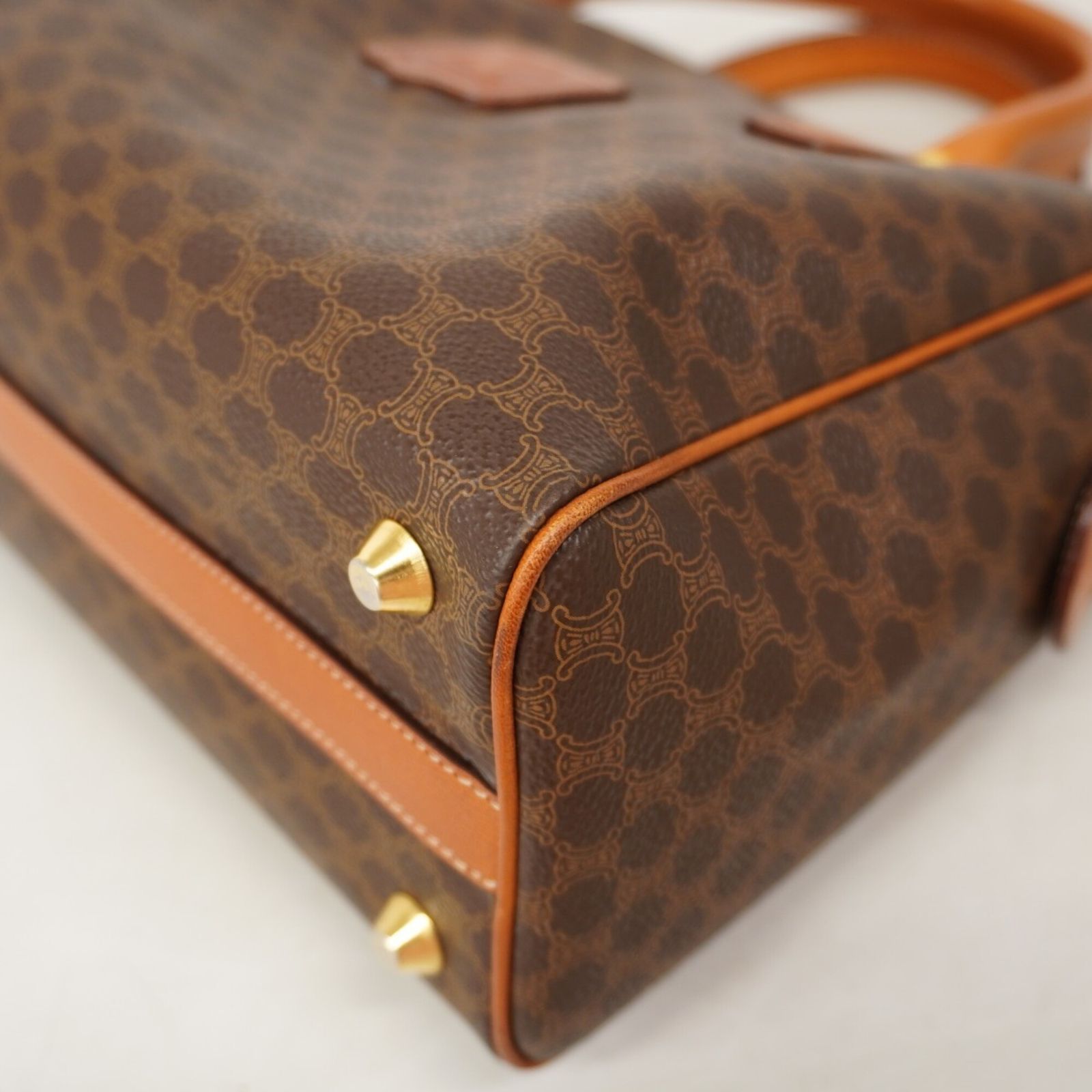 セリーヌ(Celine) セリーヌ ハンドバッグ マカダム ブラウン 