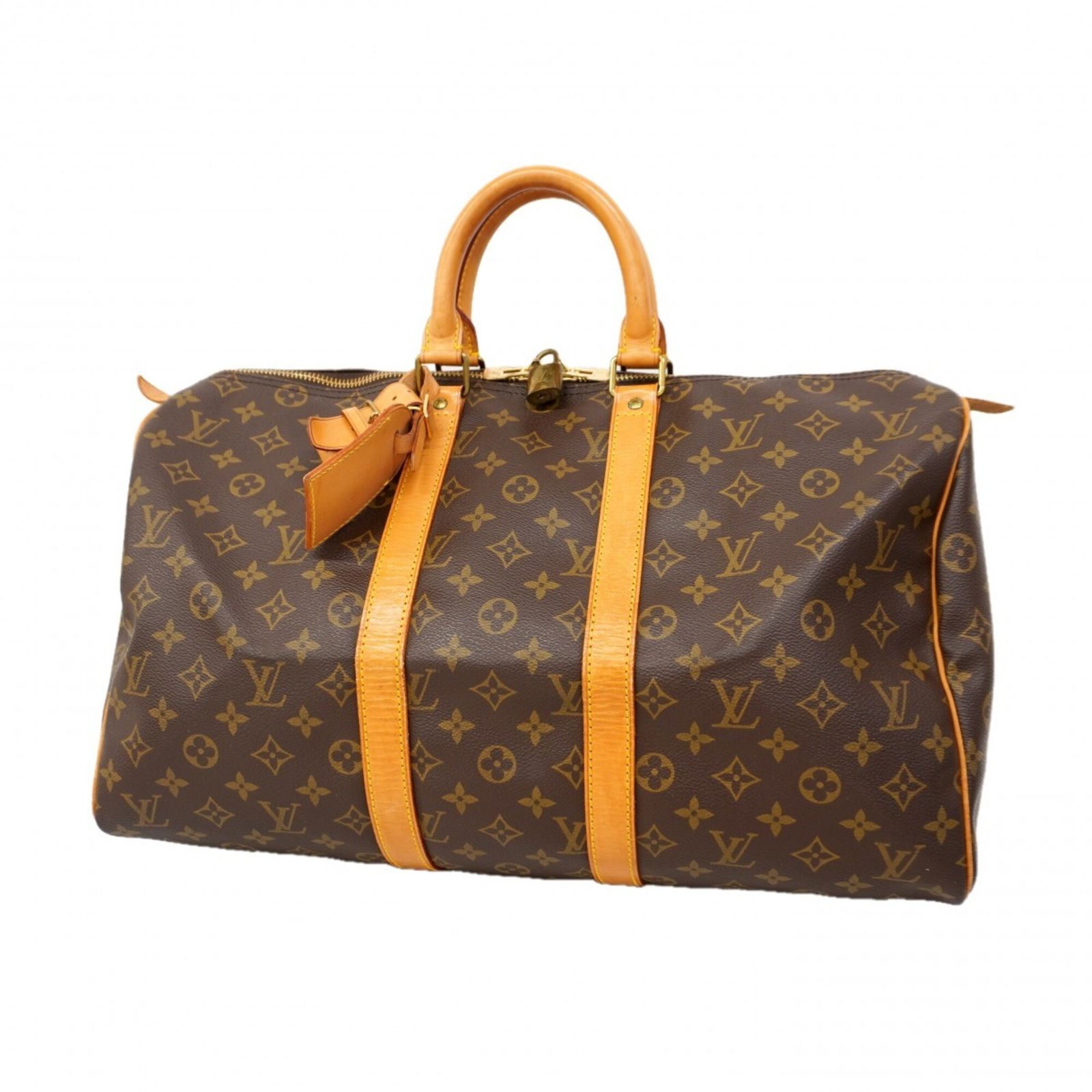ルイ・ヴィトン(Louis Vuitton) ルイ・ヴィトン バッグ・ボストンバッグ モノグラム キーポル45 M41428 ブラウンメンズ レディース