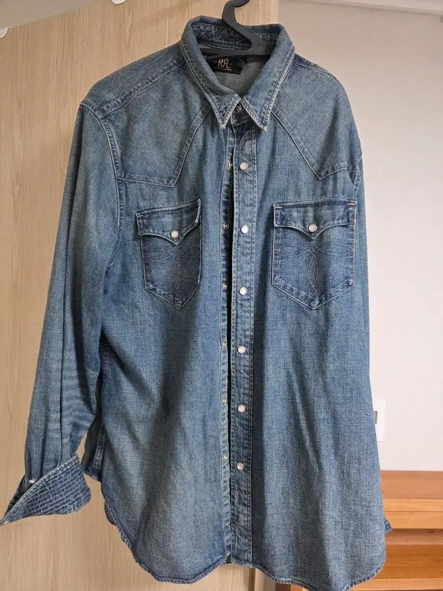 RRL デニム ウェスタン シャツ XL