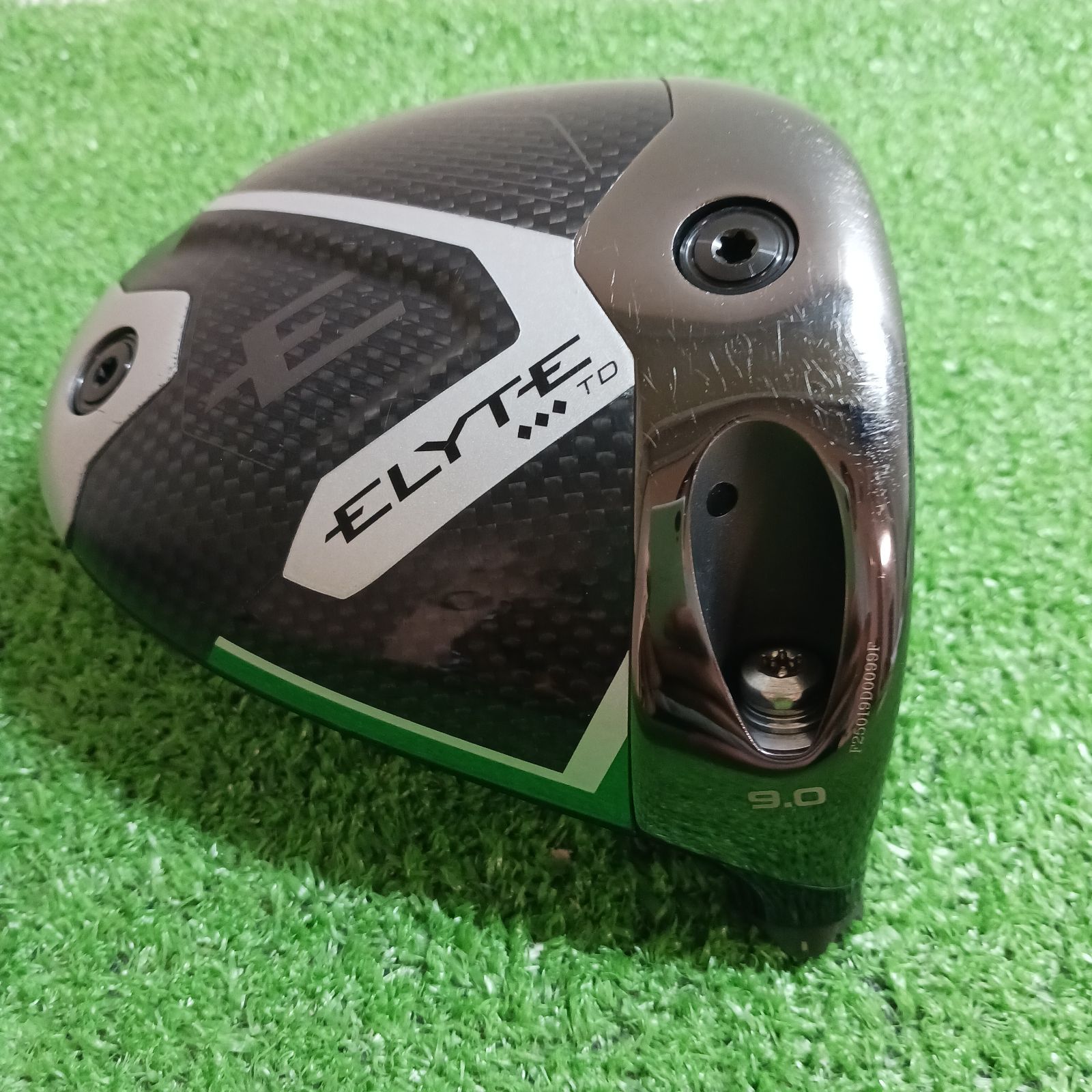 ゴルフ 新品 エリート トリプルダイヤモンド 9度 ドライバー ヘッドのみ 1W