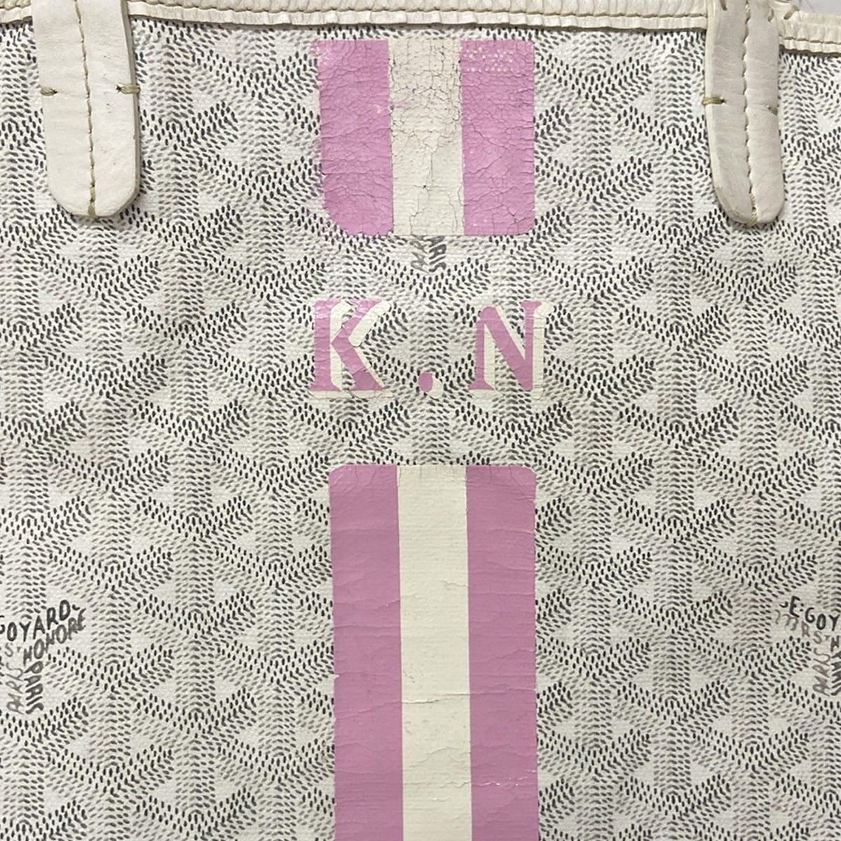 GOYARD(ゴヤール) トートバッグ サンルイPM 白 マーカージュ 