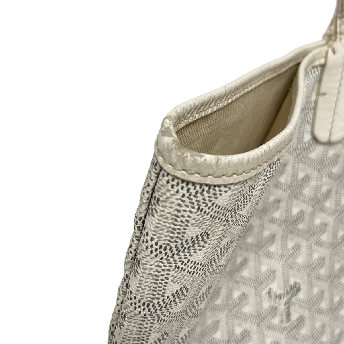 GOYARD(ゴヤール) トートバッグ サンルイPM 白 マーカージュ 