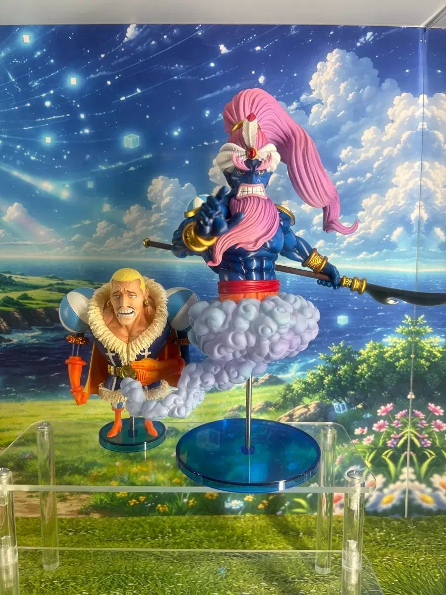 ONE PIECE MDS ダイフク&マイン ワールドコレクタブル レジン フィギュア