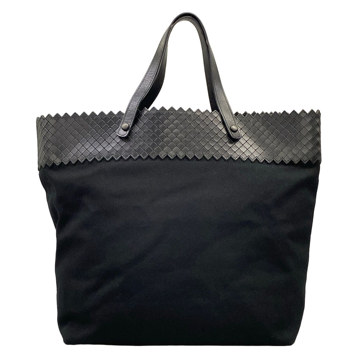 BOTTEGA VENETA(ボッテガヴェネタ) トートバッグ イントレッチオミラージュ 黒 レザー