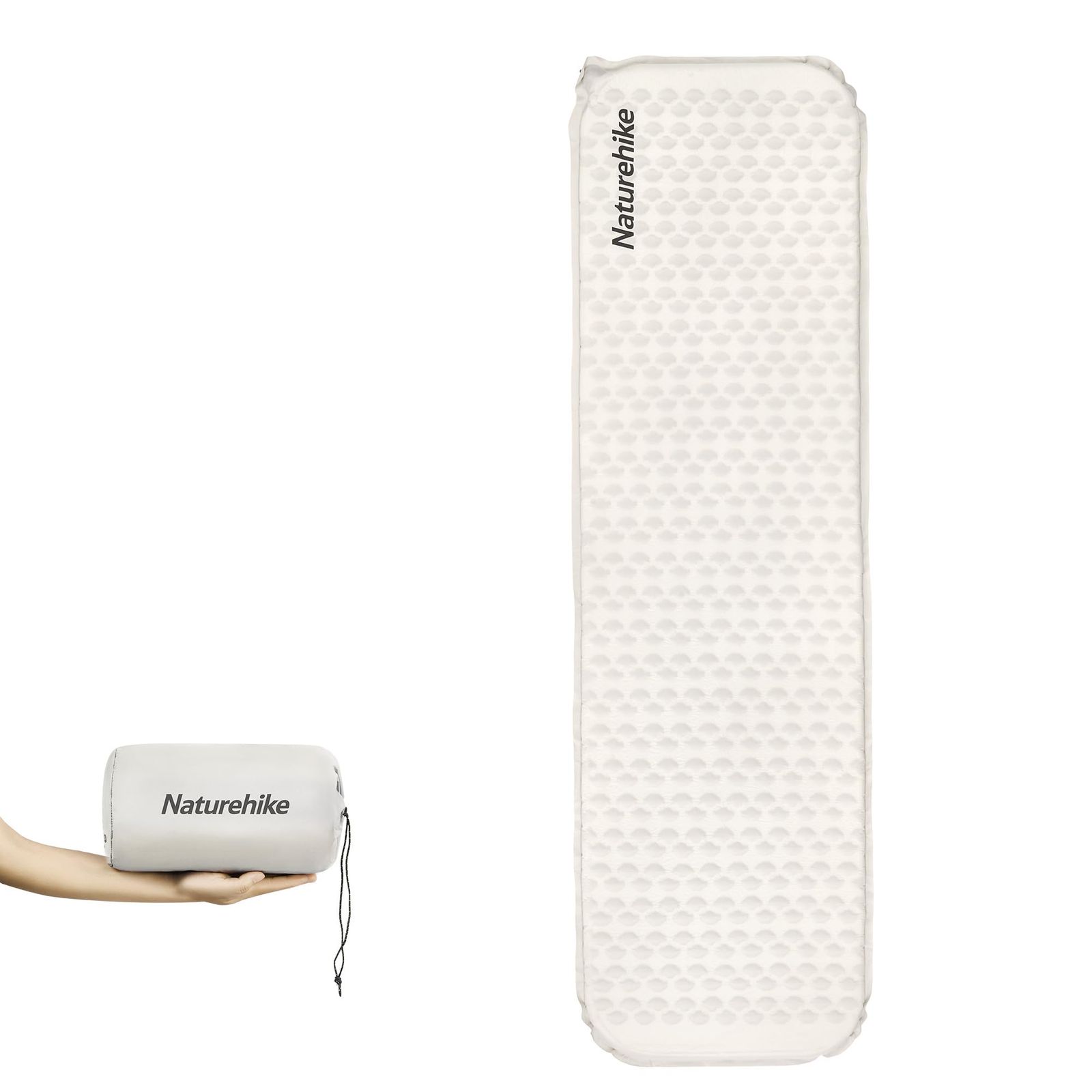Naturehike 公式 エアーマット インフレーターマット 自動膨張式 超軽量 490~740g R値2.1 ?-6℃ スポンジ 新型加工 コンパクト耐水加工 キャンプ マット 車中泊 テント泊 キャンプ用 防災用 家庭用 来客用 収納袋 1ca7bef1