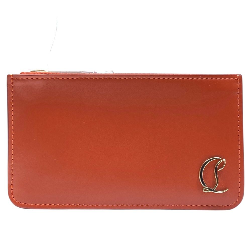 新品 Christian Louboutin クリスチャン ルブタン ルビ54 コインケース カードケース フラグメントケース ロゴ レッド レザー 洗練 高級感 モード ラグジュアリー スタイリッシュ 上品 都会的 人気 実用的