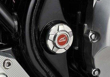 新品 アグラス(AGRAS) ピボットキャップ アルミ削り出し製 チタン CB1100 359-174-000T