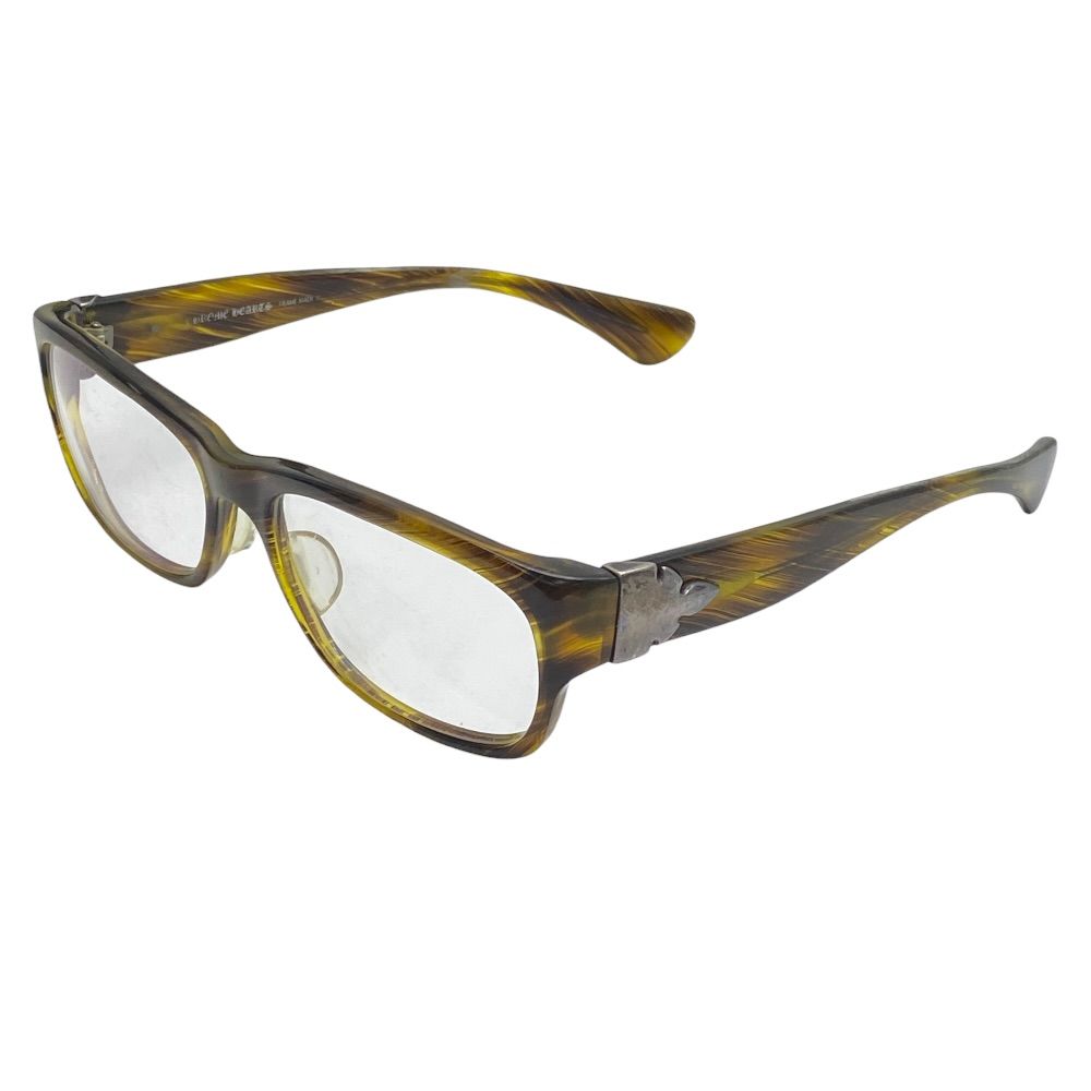 CHROME HEARTS クロムハーツ HOT POCKET ホットポケット フレアニー 925 メガネ サングラス アイウェア べっ甲 ブラウン クリア 57□17-144 洗練 高級感 モード ラグジュアリー スタイリッシュ 上品 人気 個性的