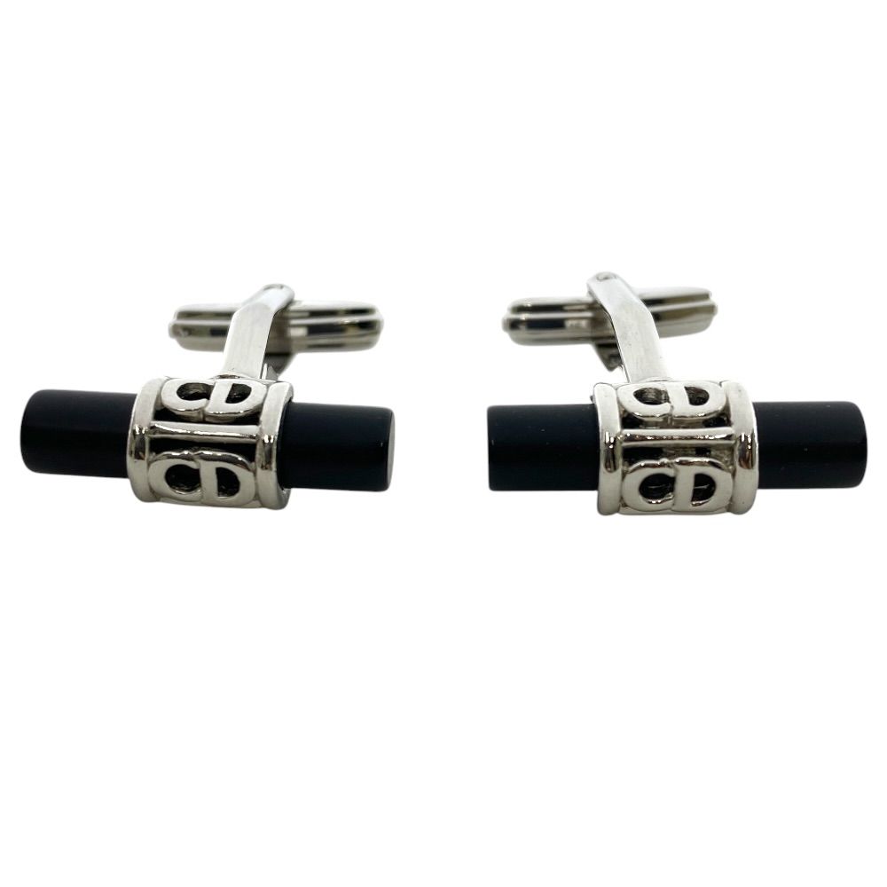 Christian Dior ディオール カフス カフスリンクス カフスボタン アクセサリー ブラック シルバー SV925 オニキス 洗練 高級感 エレガント ラグジュアリー スタイリッシュ 上品 人気 フォーマル