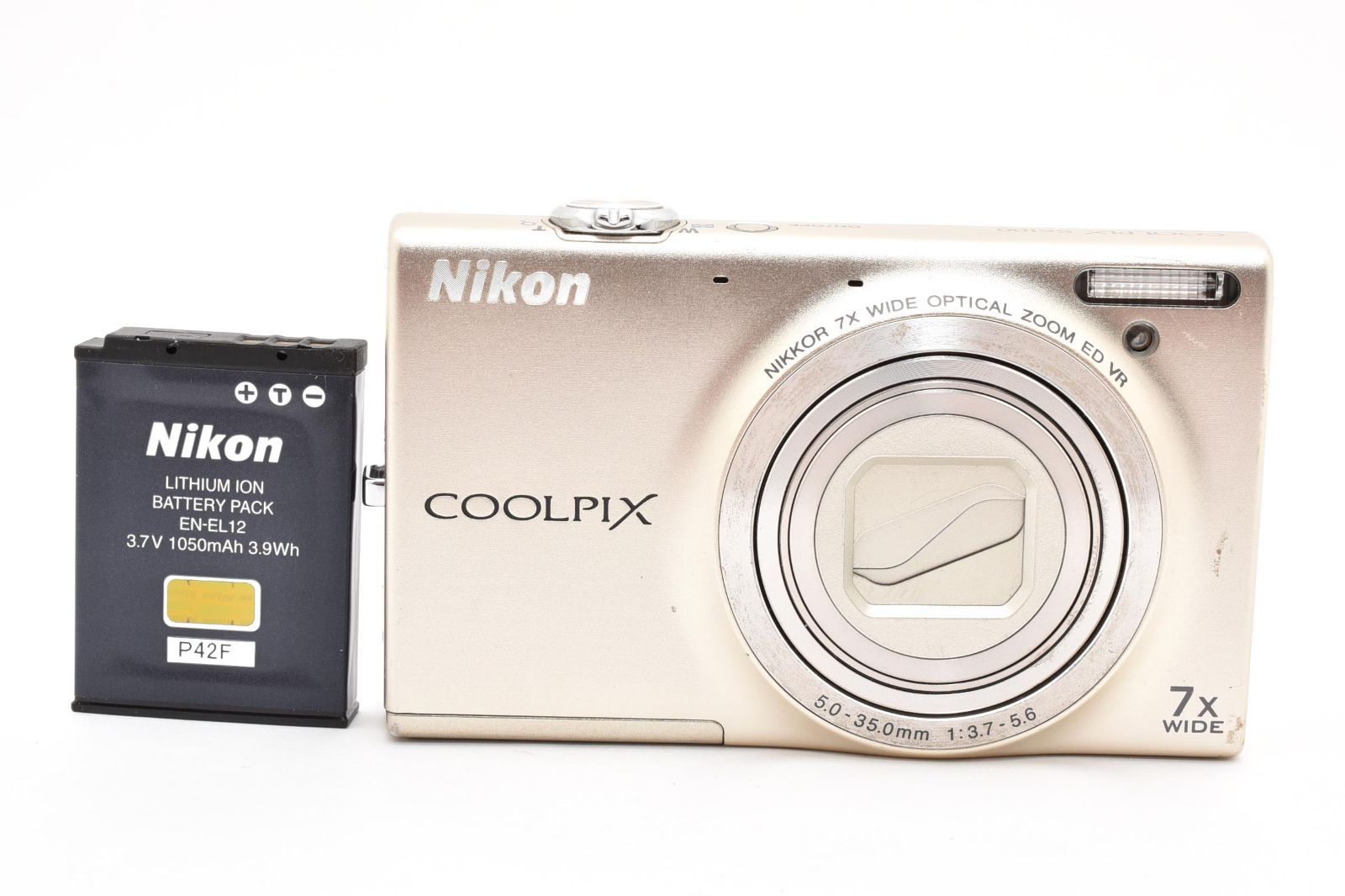 NIKON COOLPIX S6100　おまけ ☆極美品☆ニコン Nikon COOLPIX S6100 #1967 - メルカリ