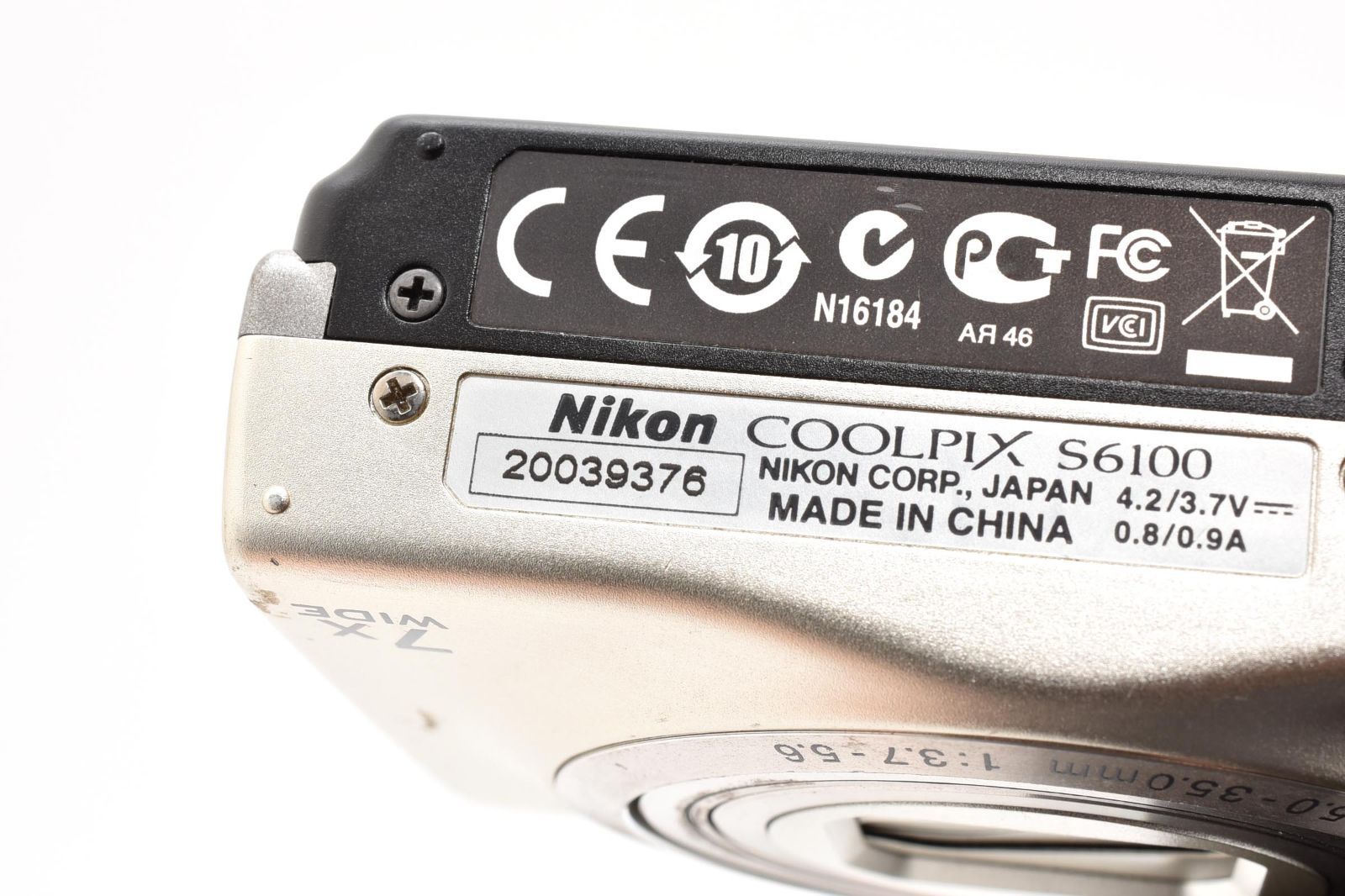 ☆極美品☆ニコン Nikon COOLPIX S6100 #1967 - メルカリ