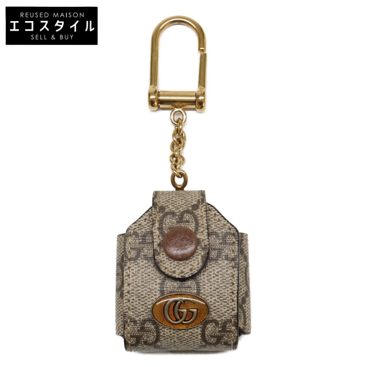 GUCCI グッチ 【美品】596720 GGスプリーム AirPods ケース - メルカリ