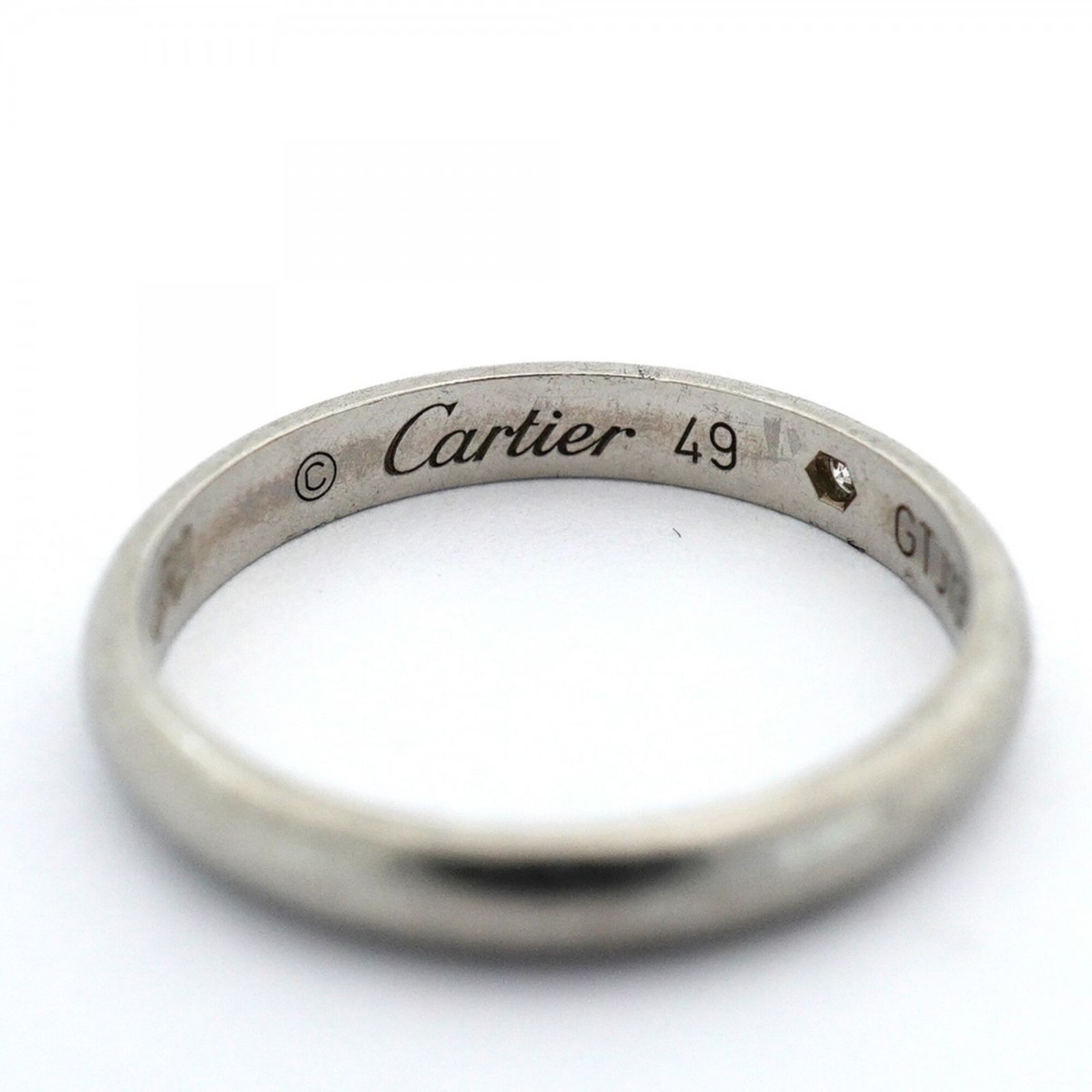 カルティエ(Cartier) カルティエ リング クラシック 1PD Pt950
