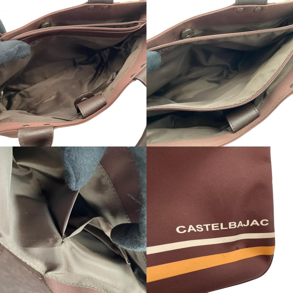 美品】 カステルバジャック CASTELBAJAC ハンドバッグ ミニボストン 