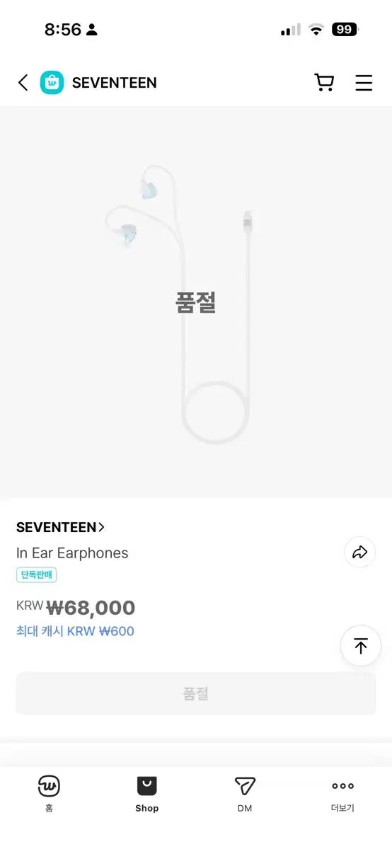 タレントグッズ SEVENTEEN ドギョム スングァン DxS インイヤー