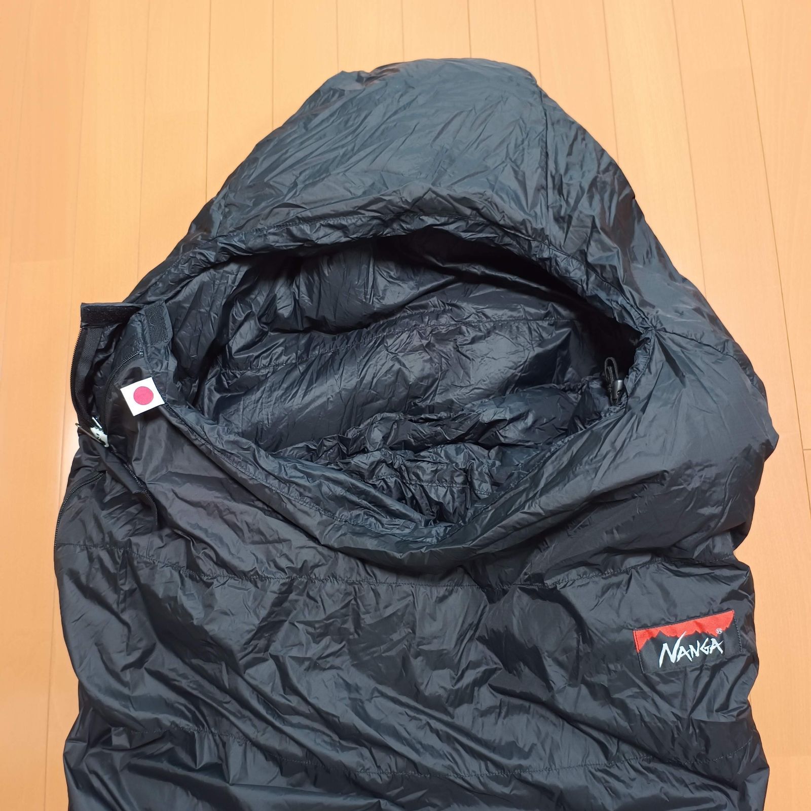 NANGA ナンガ オーロラ 600DX オールブラック マミー型シュラフ 寝袋