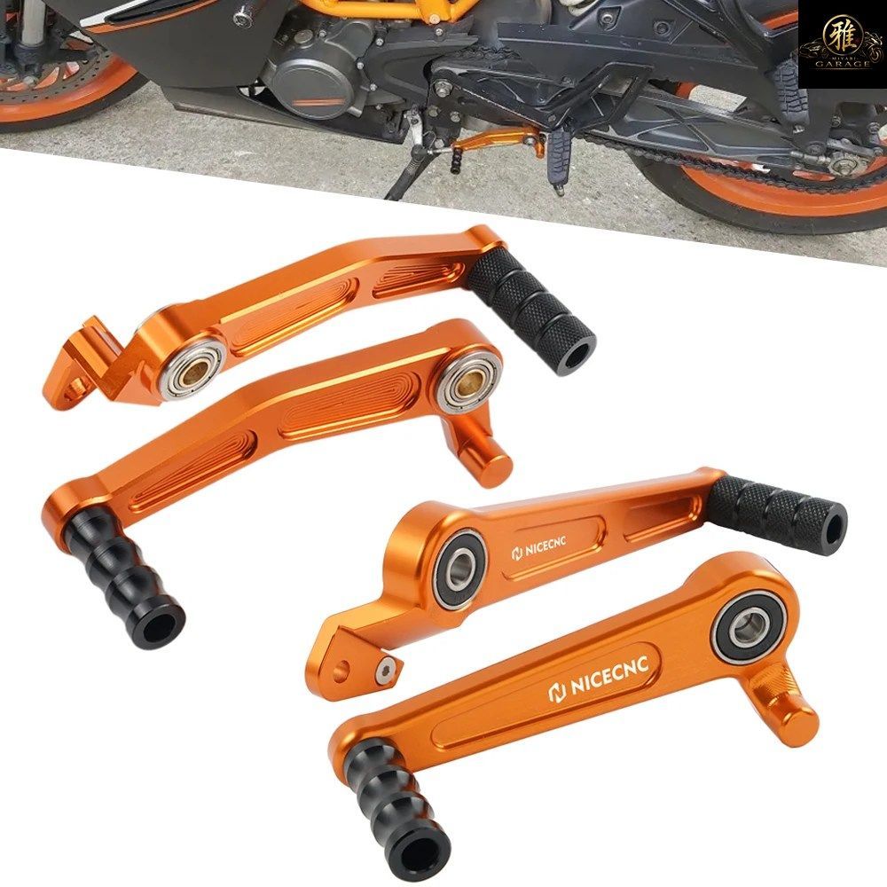 2017-2023 KTM 125 250 390 DUKE オートバイ用ブレーキギアシフトレバー KTM 125 200 390 DUKE 2011 - 16
