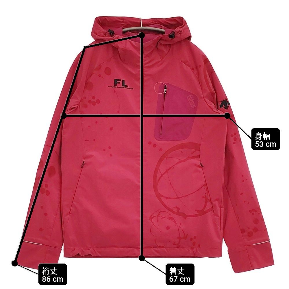 FUTURA LABORATORIES/DESCENTE サイズM ジャケット レッド マウンテン 
