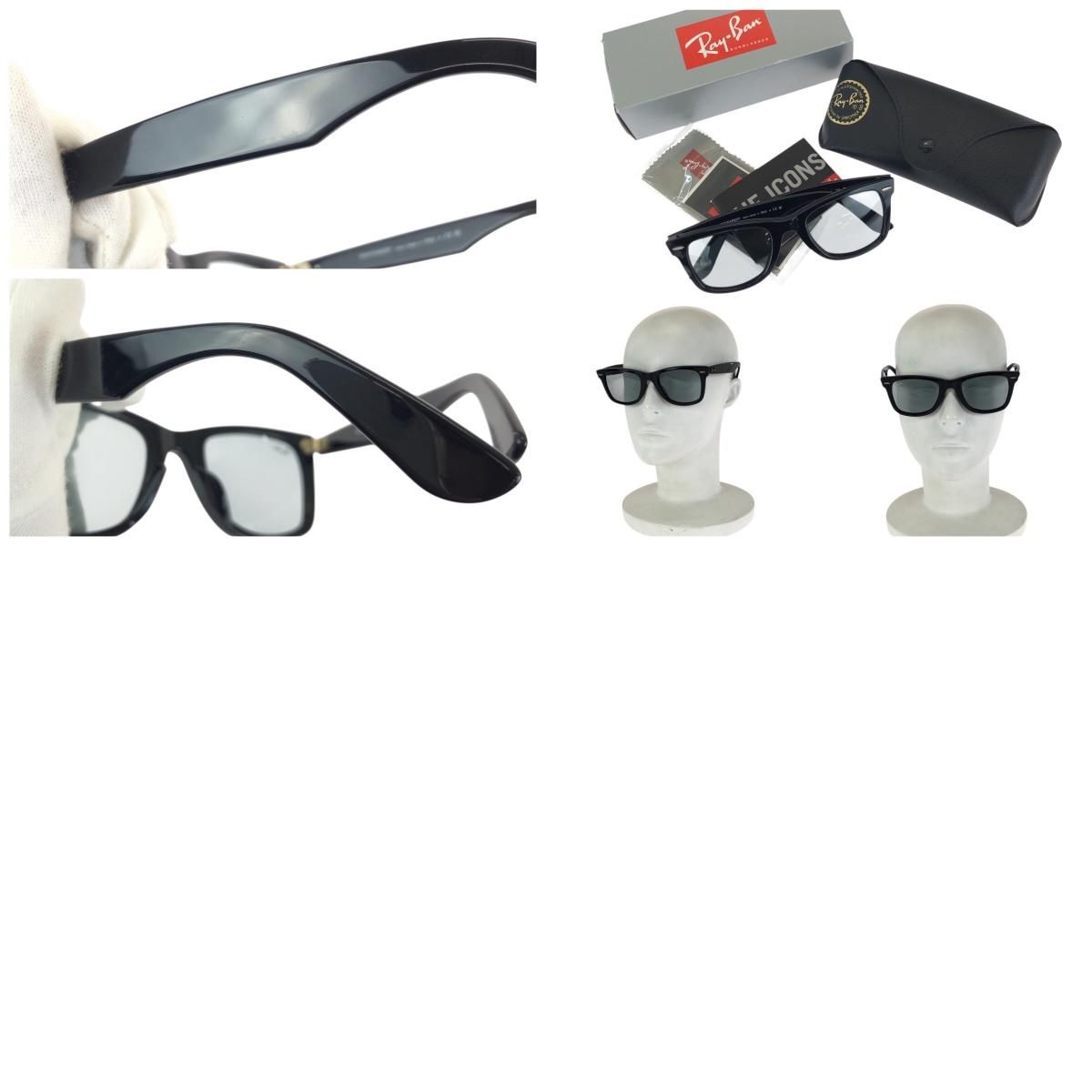 美品 Ray-Ban レイバン ORIGINAL WAYFARER CLASSIC ブラック グレー 