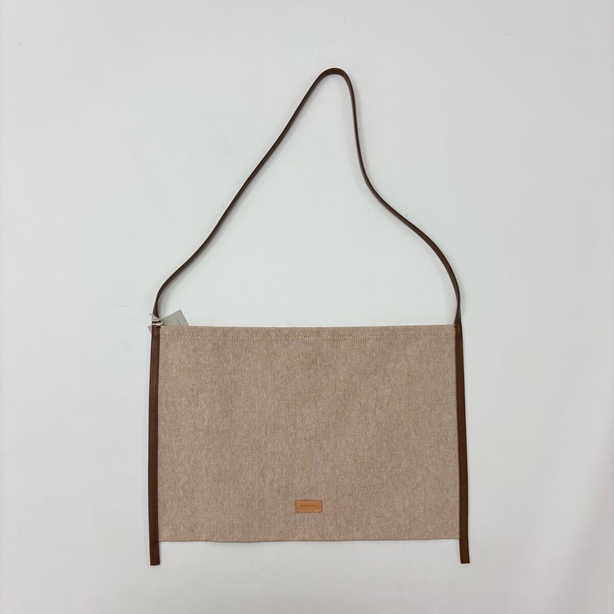 【Hender Scheme】 エンダースキーマ　ショルダーバッグ チョコ色 未使用 Hender Scheme エンダースキーマ Brace Shoulder Wide Large