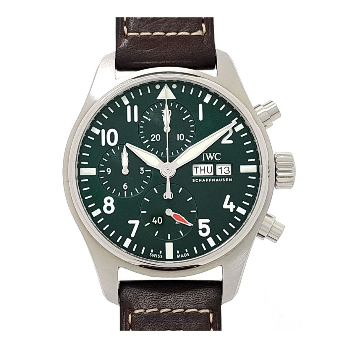 IWC パイロットウォッチ クロノグラフ IW388103 自動巻き ステンレス