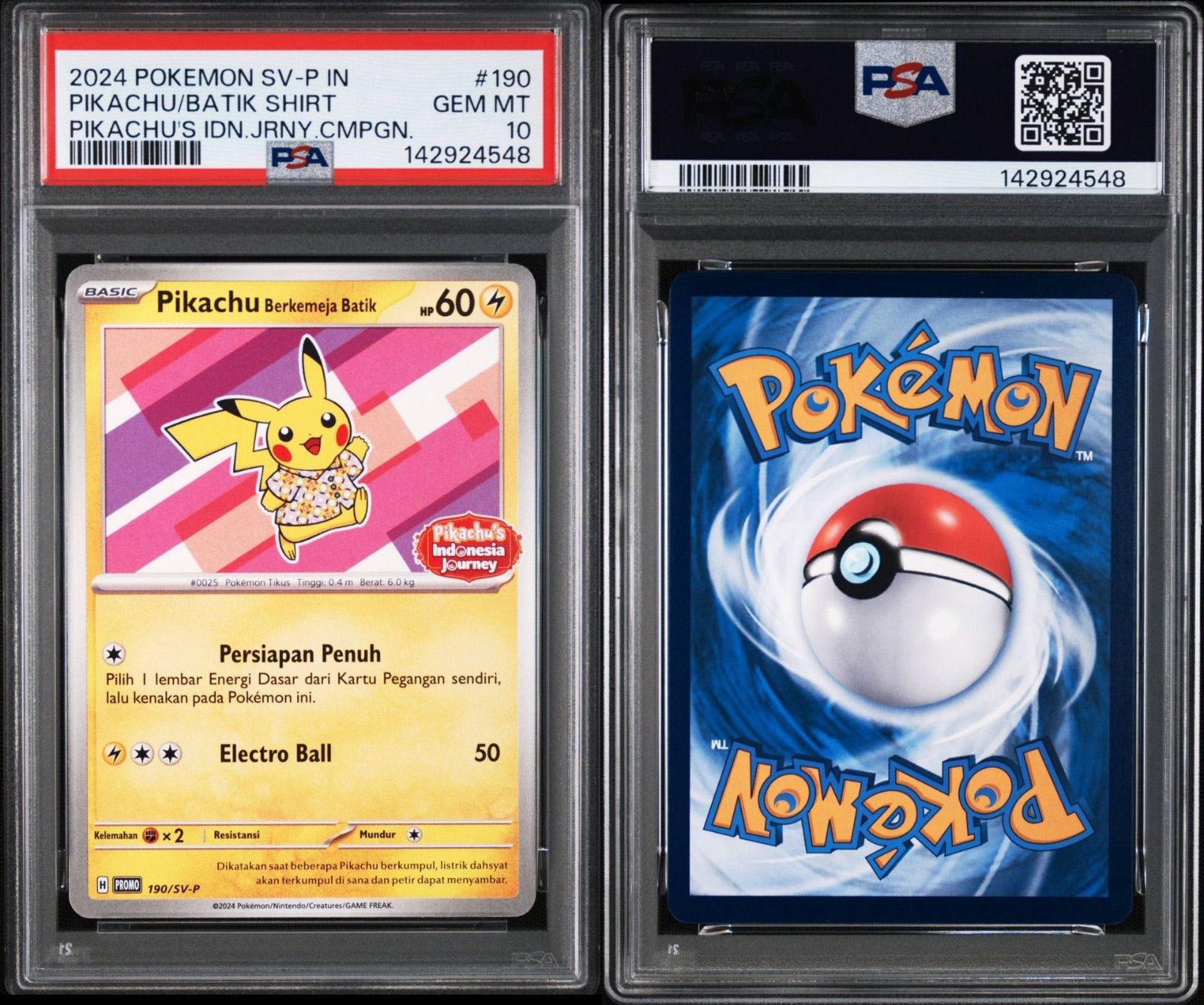 PSA10】バティックシャツのピカチュウ190/SV-P インドネシア - メルカリ