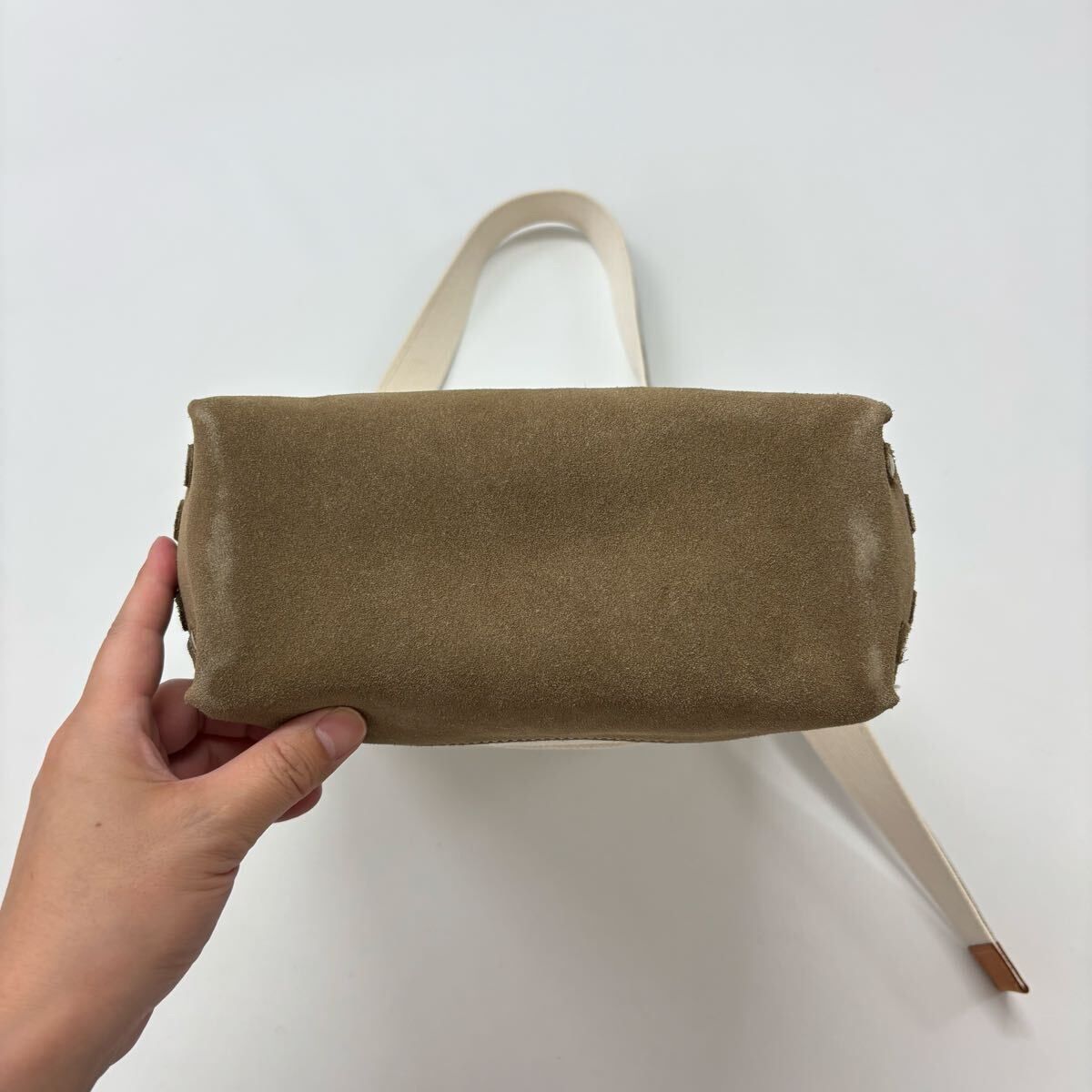 未使用 Hender Scheme エンダースキーマ campus suede shoulder small 