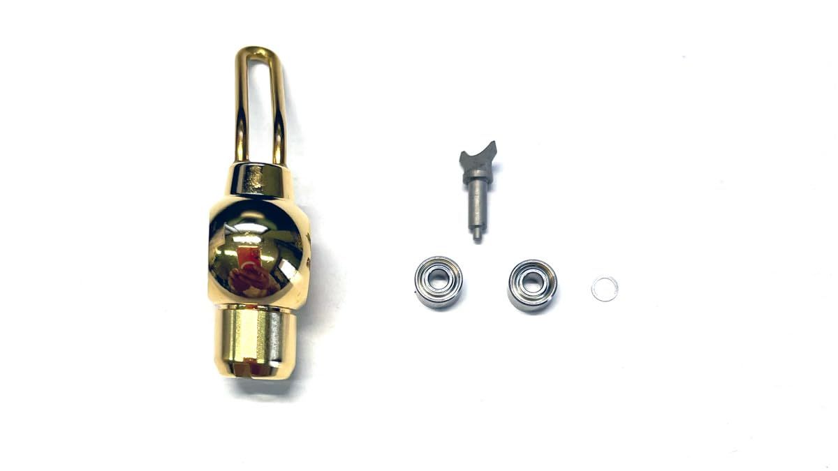 TRY-ANGLE ベイトリールパーツ ライトフリクションラインガイドセット (BC42/43系・BC52系・BC73系用, ゴールド)