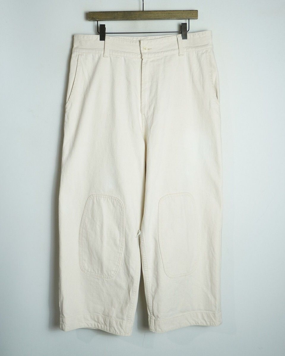 希少 Porter Classic ポータークラシック KENDO DENIM KANAZAWA LIMITED ケンドー デニム パンツ 剣道 アイボリー 金沢限定 M 2310Q♪