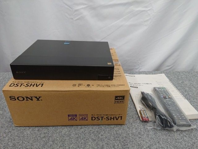 【未使用品】 ソニー DST-SHV1 地上・BS4K・110度CS4Kチューナー SONY
