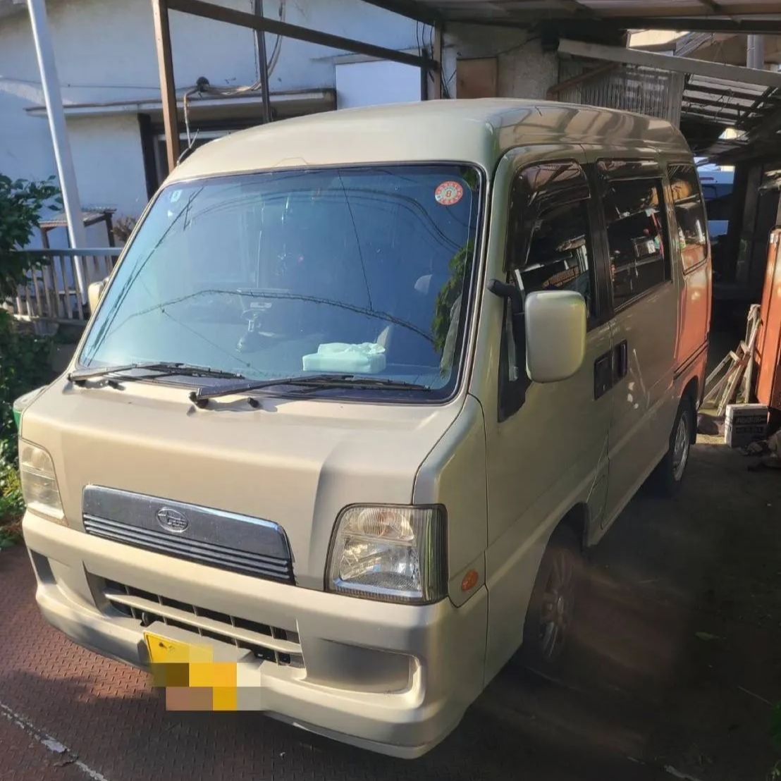 サンバー　走行距離14万キロ