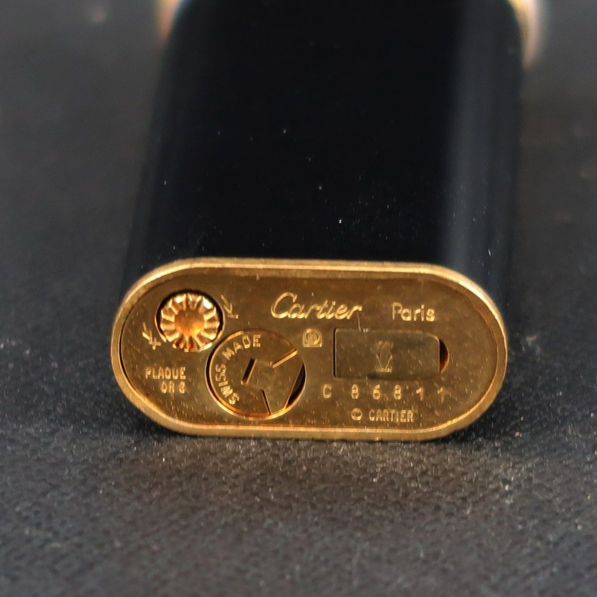 美品】Cartier カルティエ 高級ガスライター レオパード柄 トリニティ 