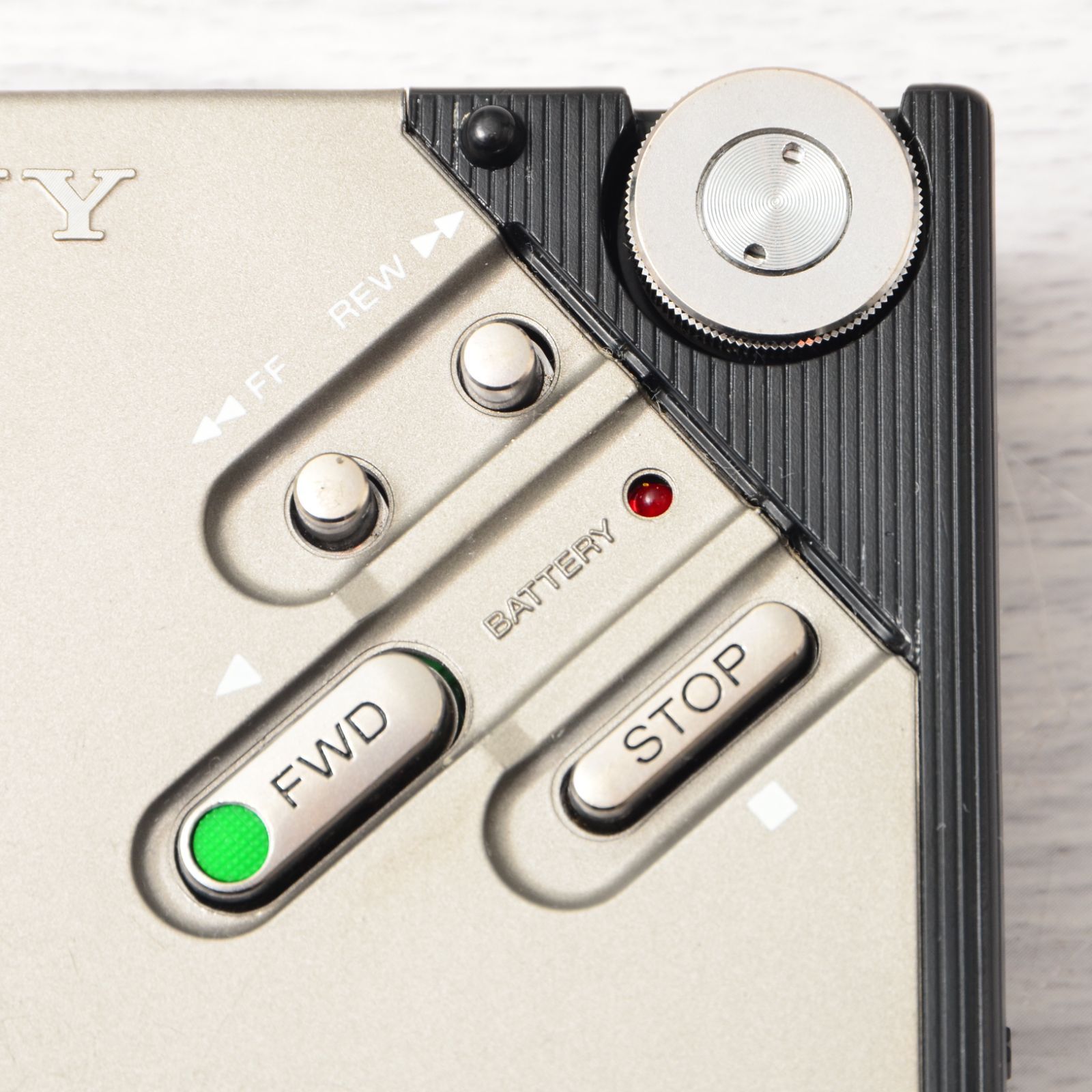 SONY WALKMAN WM-2 カセットウォークマン シルバー 整備済 TY441
