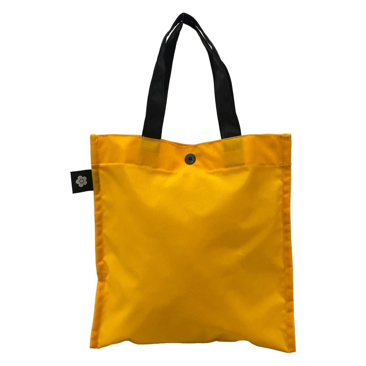 MARY QUANT(マリークワント) トートバッグ美品 - ダークイエロー×黒 