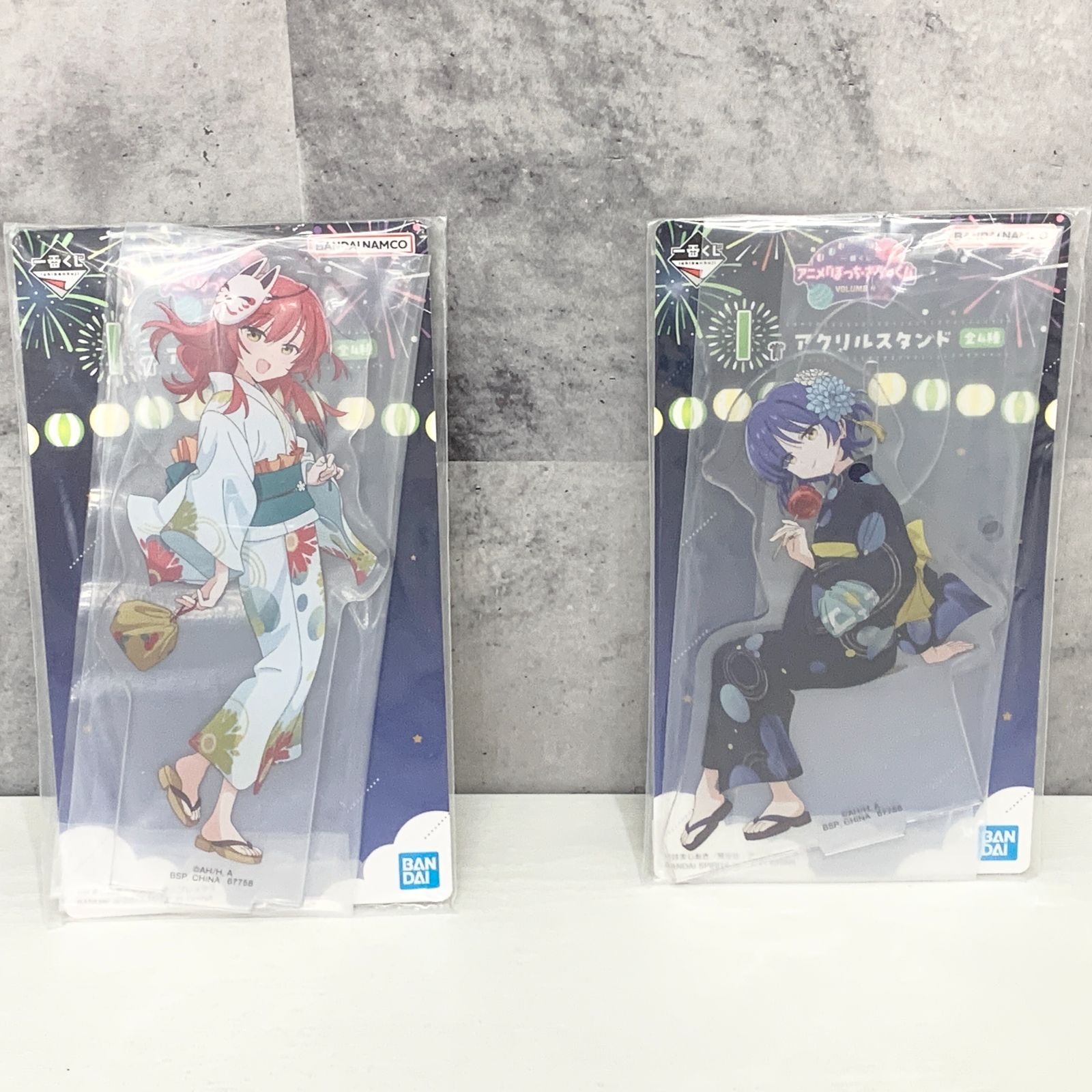 【値引き可】アクリルカードスタンド「ぼっち・ざ・ろっく！」 山田リョウ＆喜多郁代 ぼっち・ざ・ろっく！ VOLUME 4 一番くじ I賞 山田リョウ 喜多郁代 2種