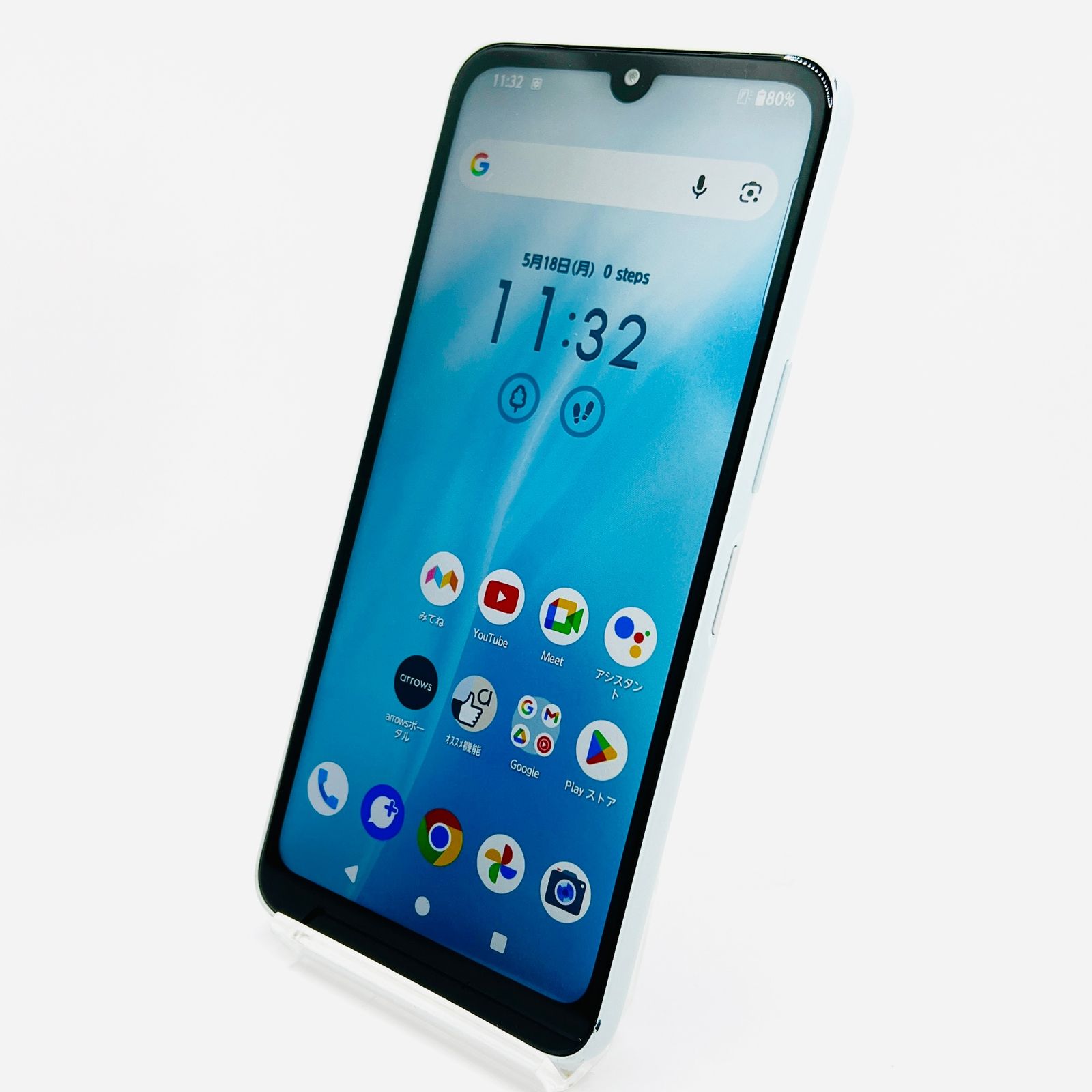 au arrows We2 64GB FCG02 ライトブルー 中古 - メルカリ