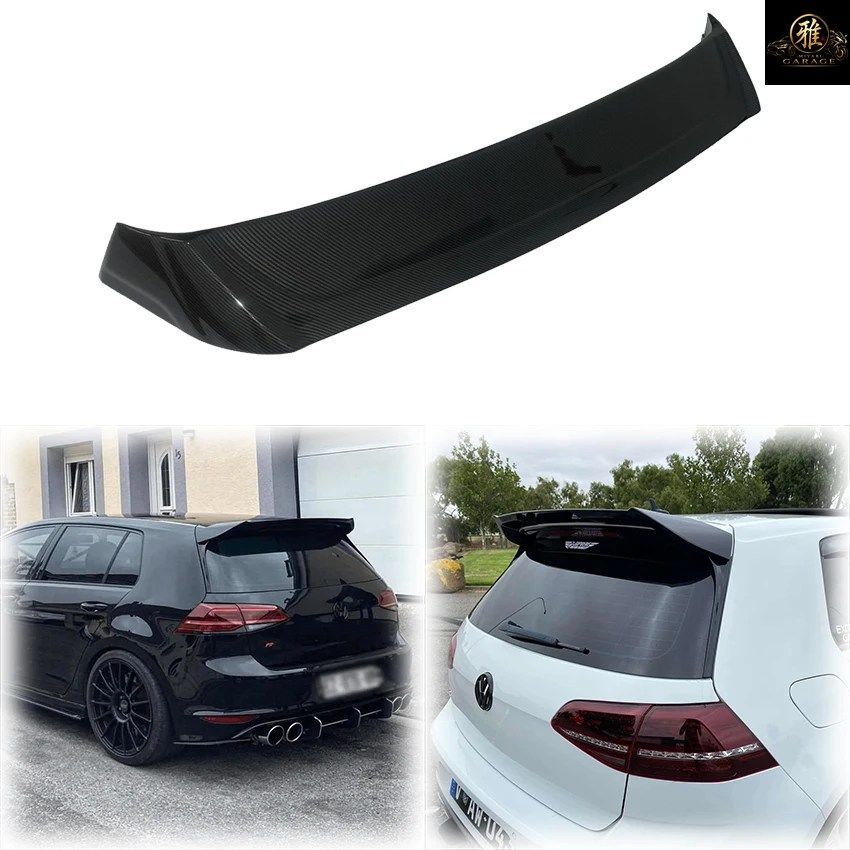2013-2018 フォルクスワーゲン ゴルフ 7 MK7 TSI TDI GTI R GTD GTE OSIR スタイル カー リア ルーフ スポイラー リア トランク ウィング