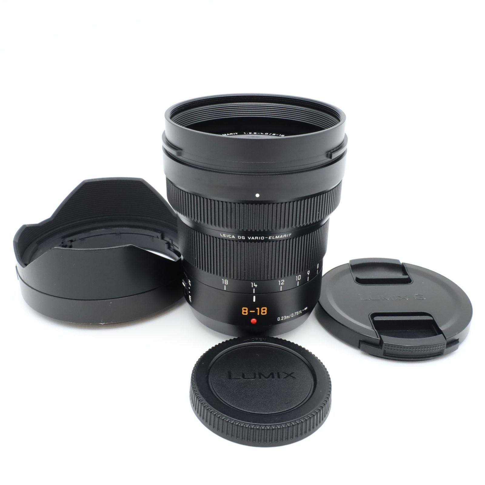 □超美品□ PANASONIC LEICA DG VARIO-ELMARIT 8-18mm H-E08018 - メルカリ