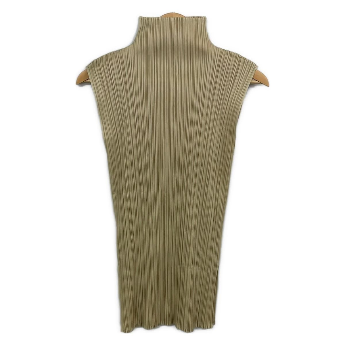 PLEATS PLEASE(プリーツプリーズ) ノースリーブカットソー サイズ3美品