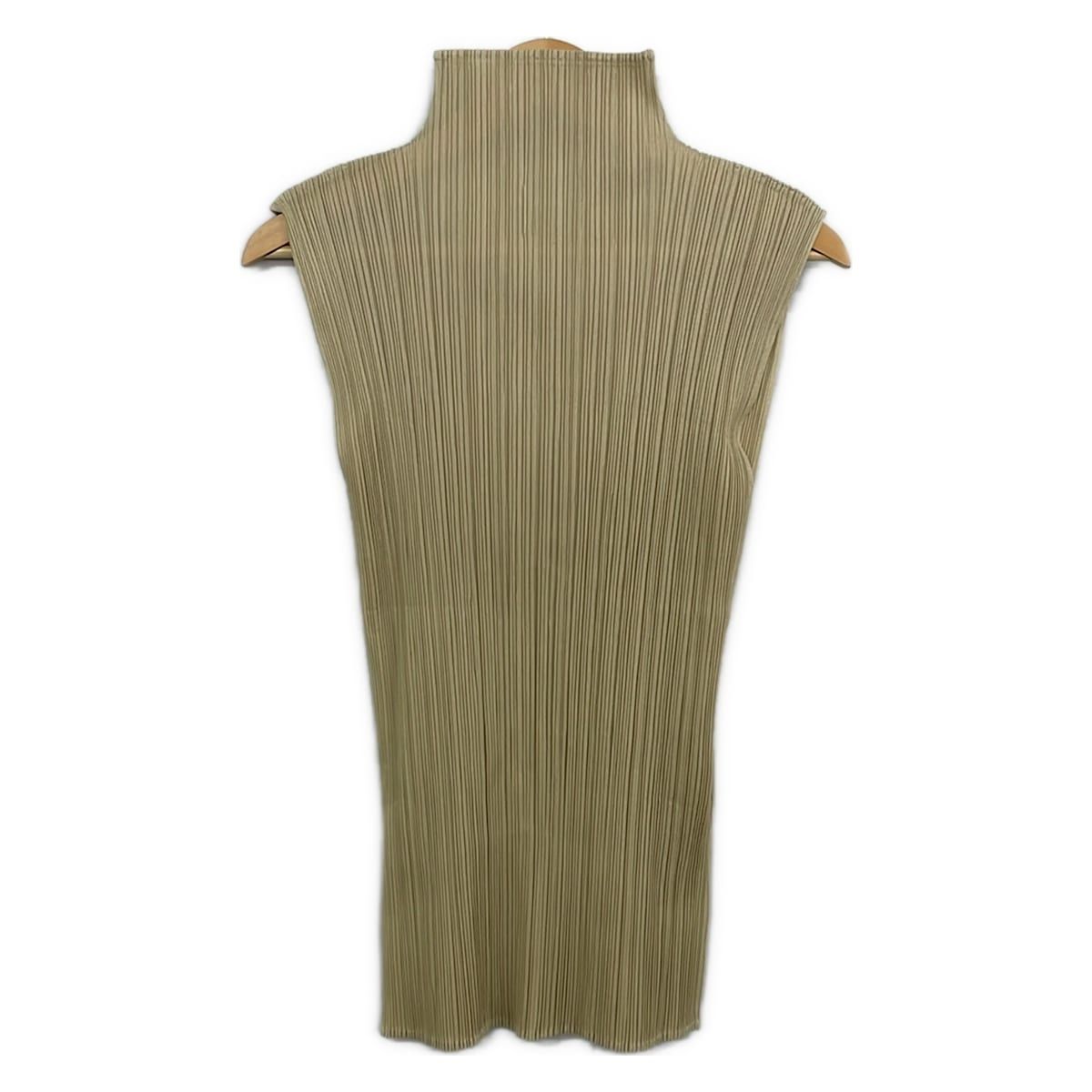 PLEATS PLEASE(プリーツプリーズ) ノースリーブカットソー サイズ3美品
