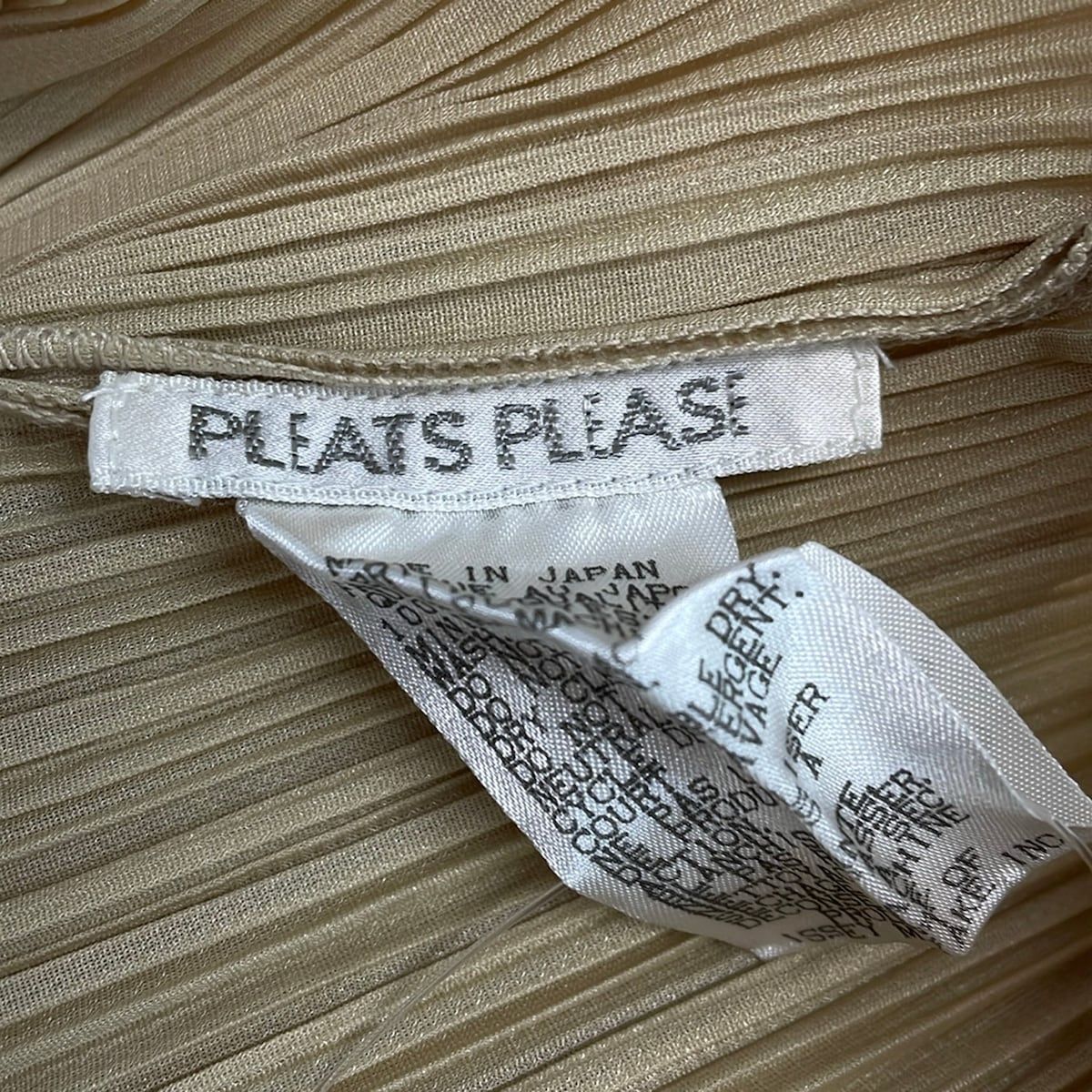 PLEATS PLEASE(プリーツプリーズ) ノースリーブカットソー サイズ3美品