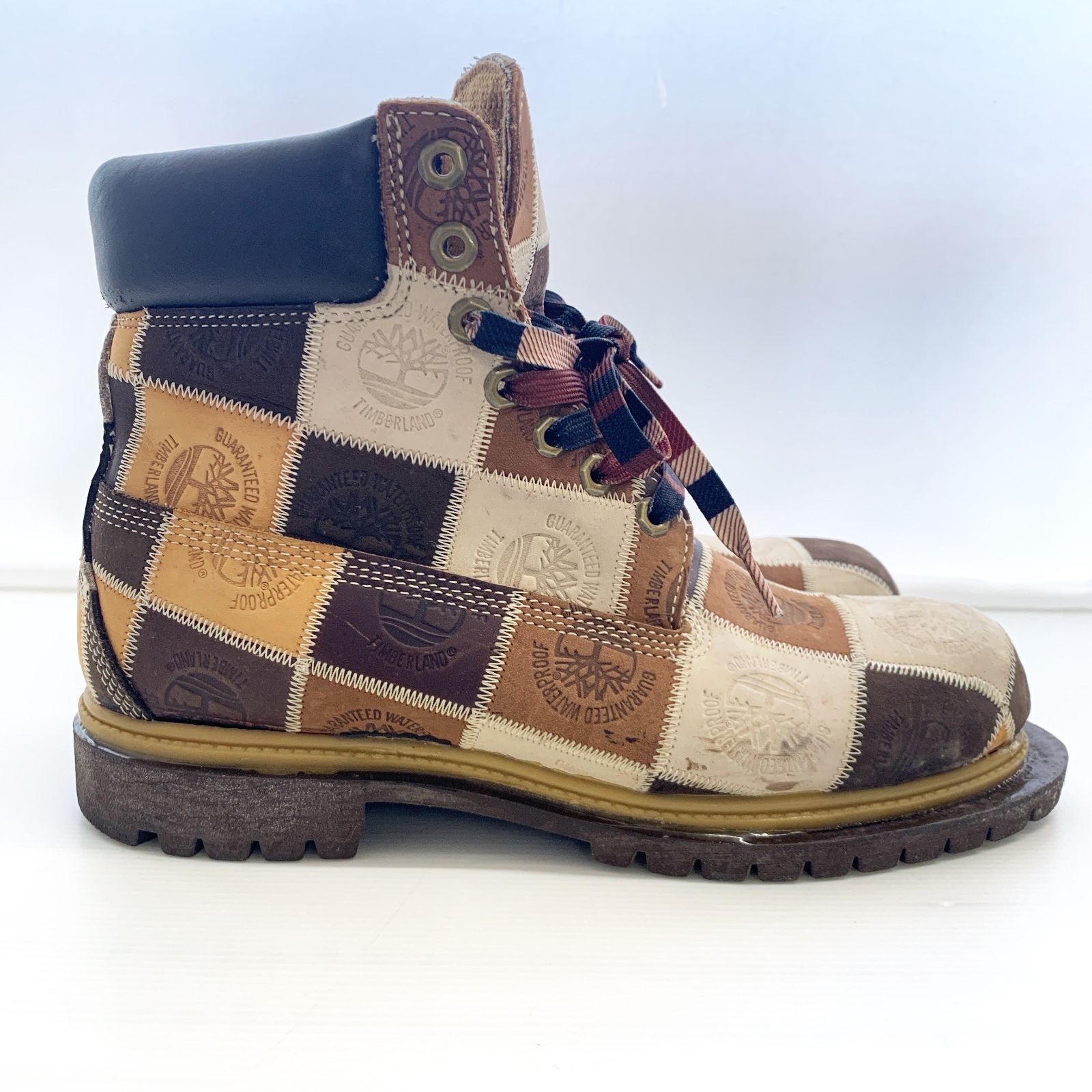 ティンバーランド ブーツ Timberland ティンバーランド パッチワークブーツ 26026 10M ブラウン