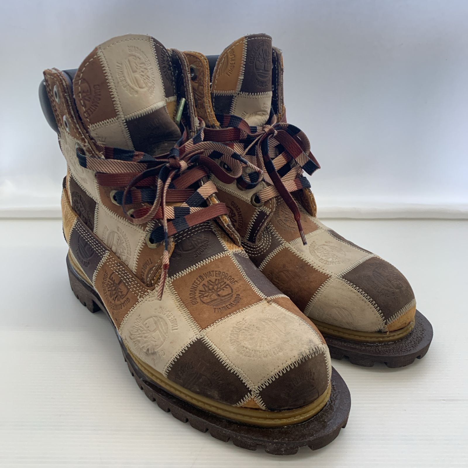 メンズ Timberland パッチワーク 限定