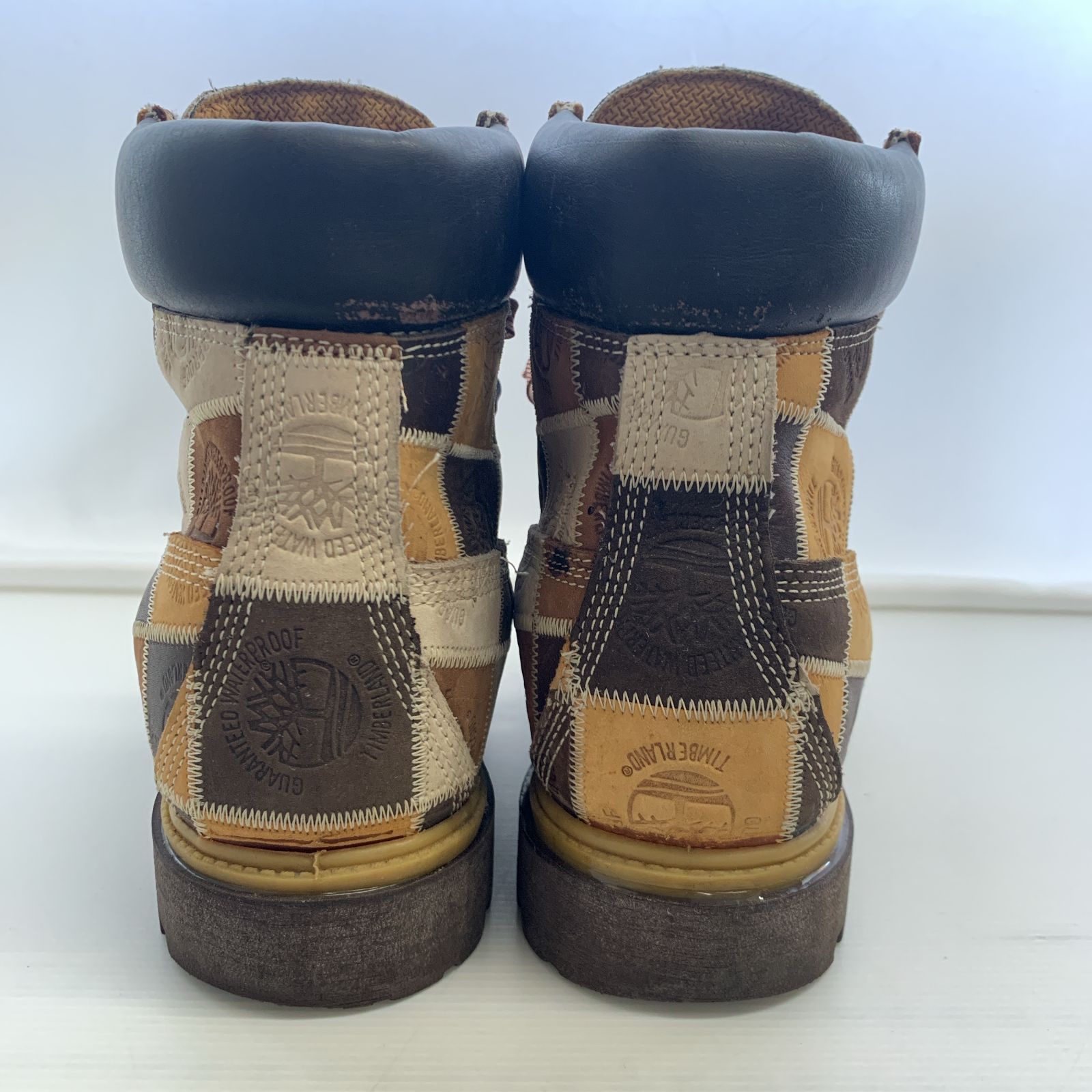 Timberland ティンバーランド パッチワークブーツ 26026 10M ブラウン