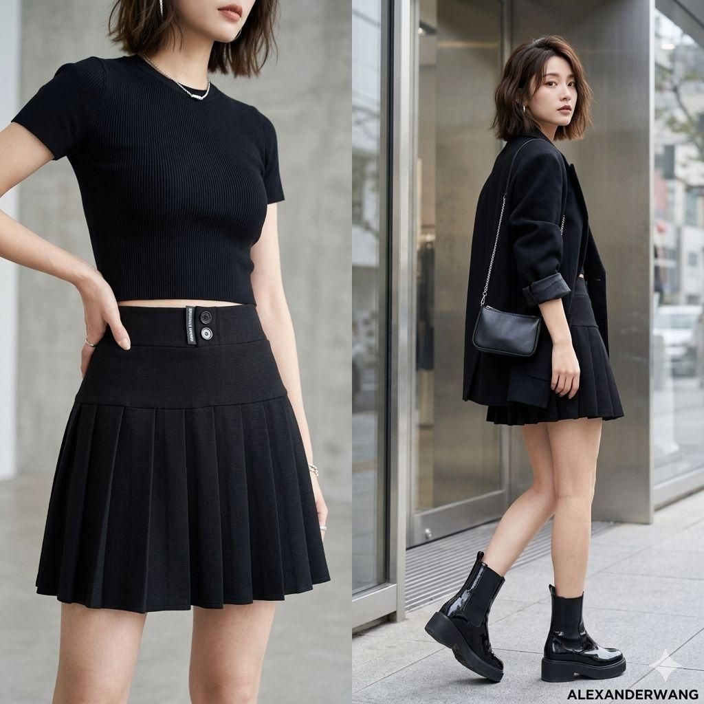alexander wang【L】スカートパンツ 黒 Y2K 韓国 ウエストロゴ alexander wang【L】スカートパンツ 黒 Y2K 韓国 ウエストロゴ - メルカリ