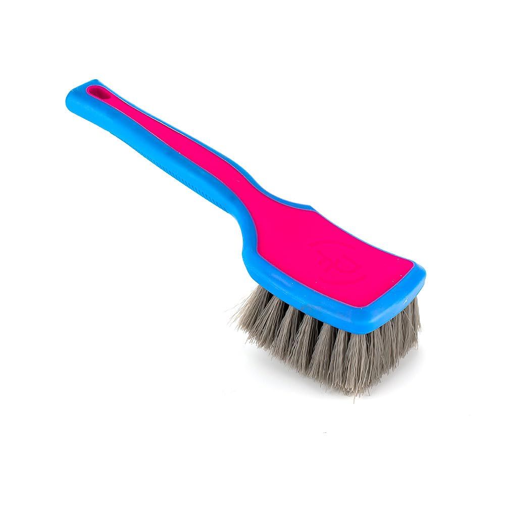 【国内正規品】Detail Factory (ディテールファクトリー) Tire Scrub Brush タイヤ スクラブ ブラシ - 人間工学に基づいたデザイン タイヤを簡単に掃除 (Pink×Blue, レギュラー)(沖縄・離島の方発送不 8b0c95ea