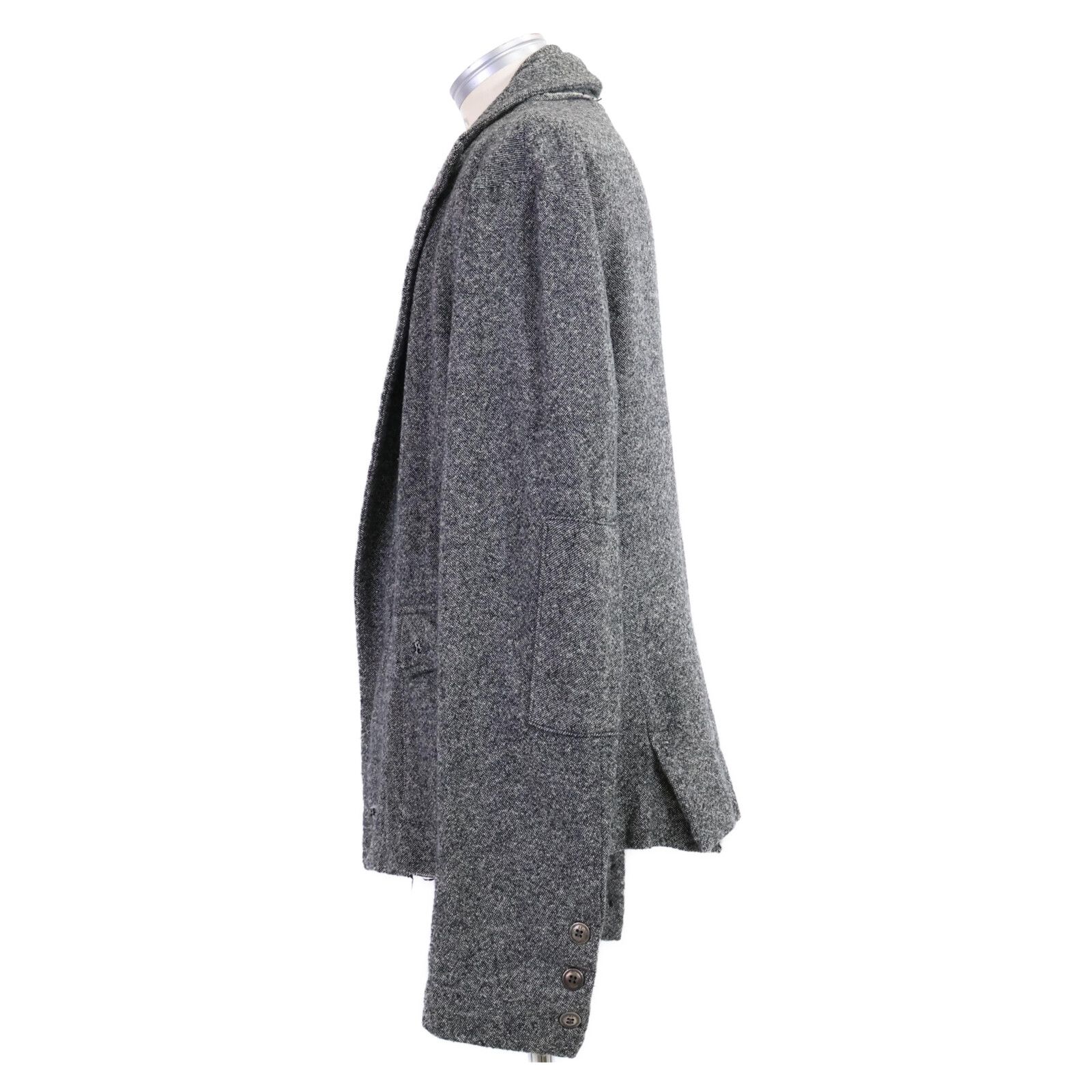 GREG LAUREN グレッグローレン ベストドッキング ドネガルツイード ジャケット 3 GREG LAUREN グレッグローレン ベストドッキング ドネガルツイード