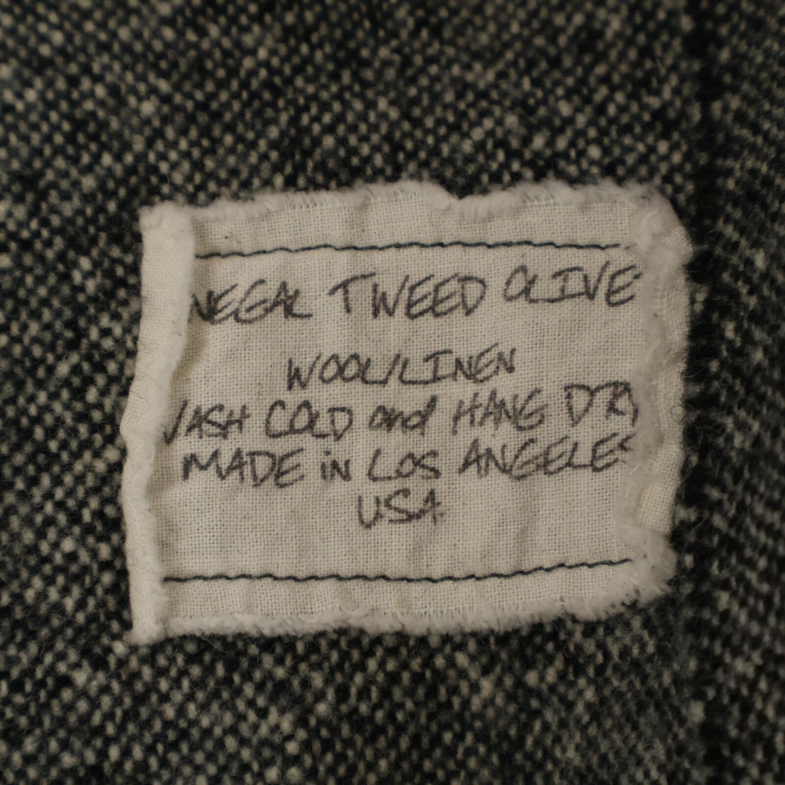 GREG LAUREN グレッグローレン ベストドッキング ドネガルツイード