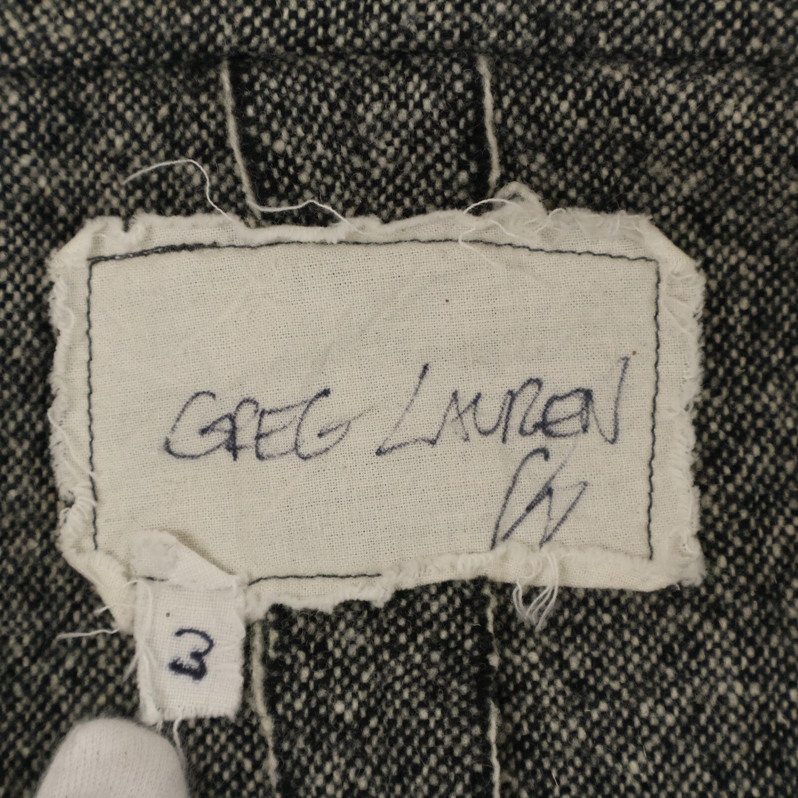 GREG LAUREN グレッグローレン ベストドッキング ドネガルツイード