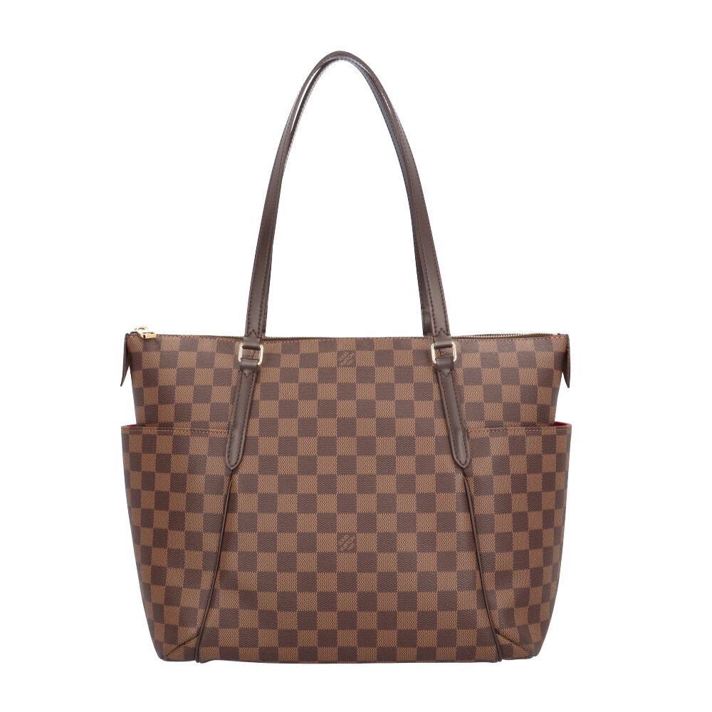 ルイヴィトン トータリーMM ダミエ トートバッグ ダミエキャンバス N41281 ブラウン レディース LOUIS VUITTON 中古 ルイヴィトン ルイ ヴィトン